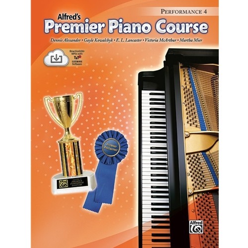 Alfred's Premier Piano Course 4 with CD