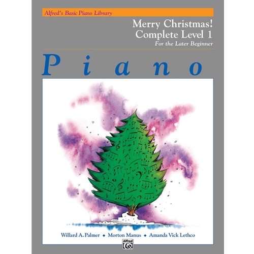 Alfred's Basic Piano Library Merry Christmas Complete Level 1a/1b