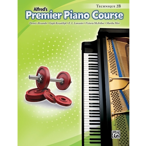 Premier Piano Course: Technique Book 2B