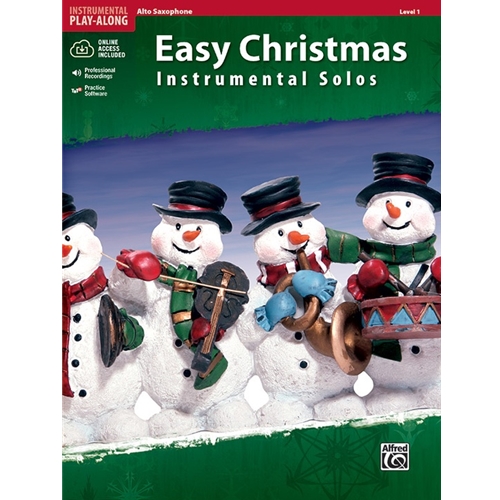 Easy Christmas Instrumental Solos, Level 1 - Alto Sax