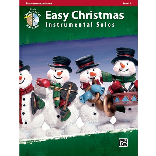 Easy Christmas Instrumental Solos, Level 1 [Piano Acc.]