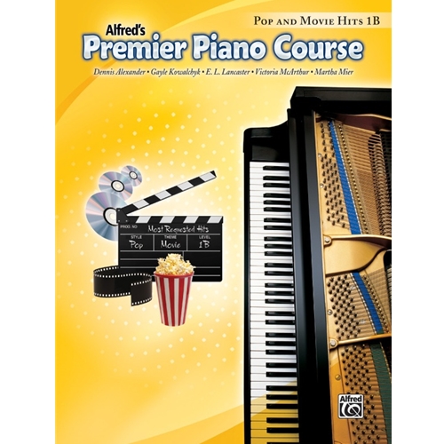 Alfred's Premier Piano Course: Pop and Movie Hits Book 1B