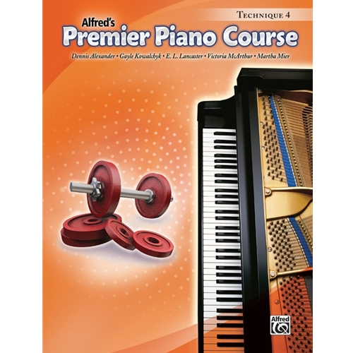 Premier Piano Course: Technique Book 4