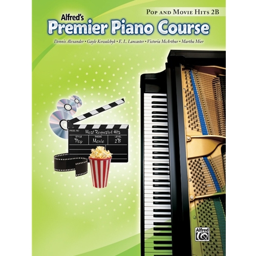 Premier Piano Course: Pop and Movie Hits Book 2B
