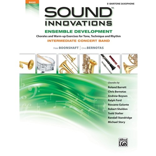 Sound Innovations: Ensemble Development for Intermediate Concert Band, Baritone Saxophone