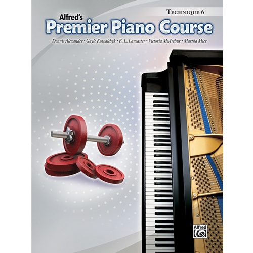 Alfred's Premier Piano Course, Technique Level 6