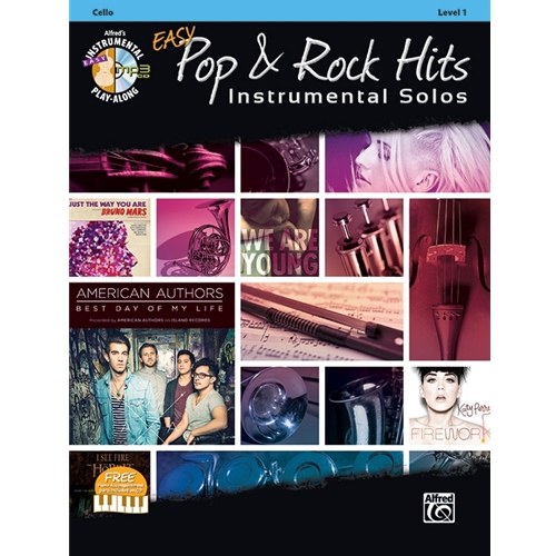 Easy Pop & Rock Hits Instrumental Solos for Strings, Cello