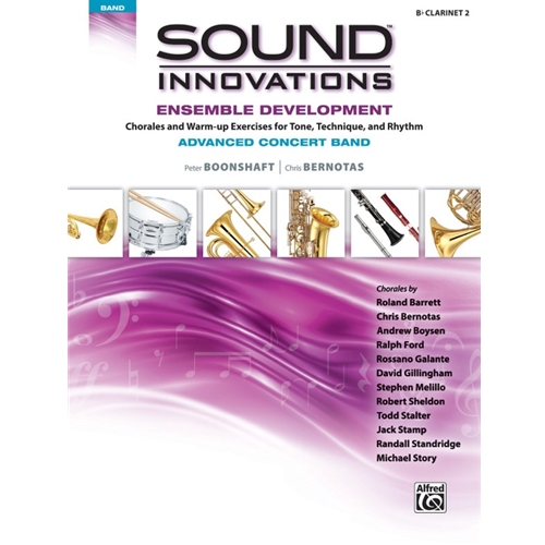 Sound Innovations: Ensemble Development for Advanced Concert Band, Bb Clarinet 2