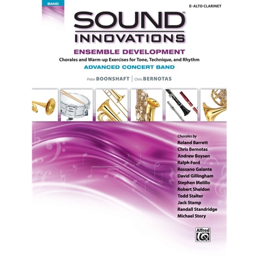 Sound Innovations: Ensemble Development for Advanced Concert Band, Eb Alto Clarinet