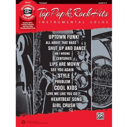 Top Pop & Rock Hits Instrumental Solos, Trumpet