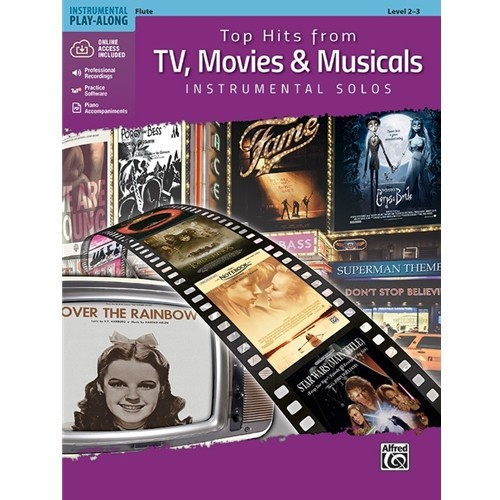 Top Hits from TV, Movies & Musicals Instrumental Solos, Flute