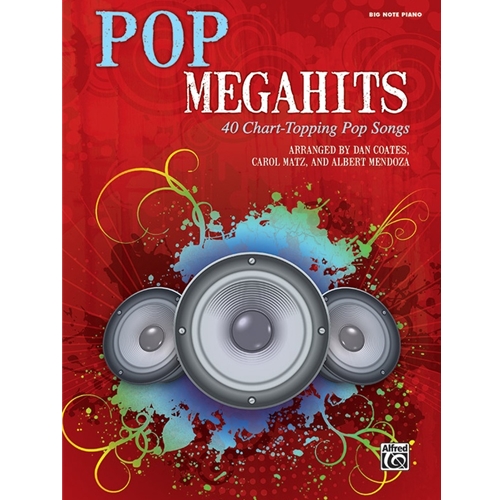 Pop Megahits for Big Note Piano