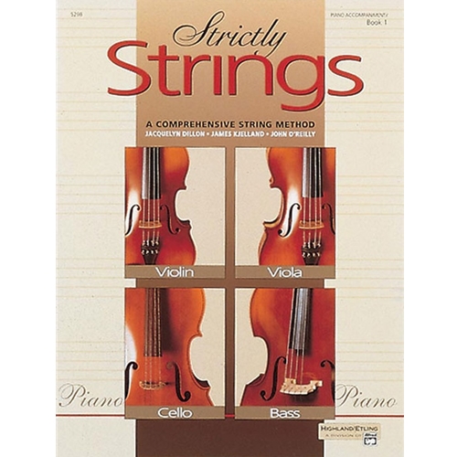 Strictly Strings, Book 1 Piano Accompaniment