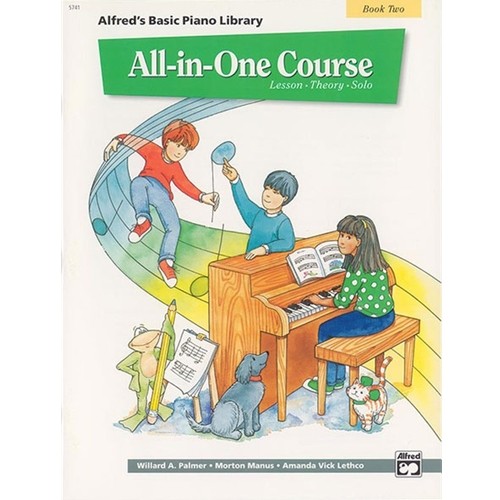 Alfred's Basic Piano Library All In One Course Book 2
