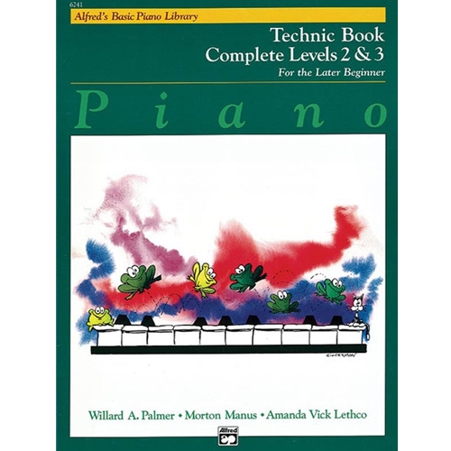 Alfred's Basic Piano Library: Technic Book Complete 2 & 3 [Piano]