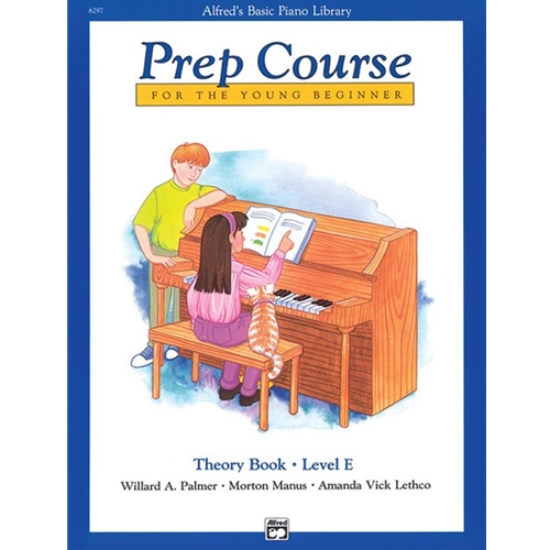 Alfred's Basic Piano Library Prep Course Theory Le