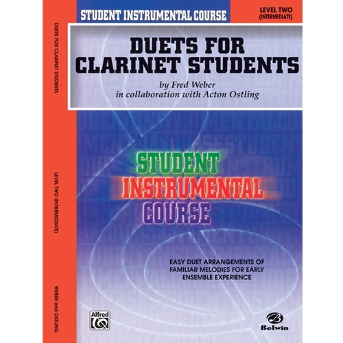 Student Instrumental Course: Duets for Clarinet Students, Level II