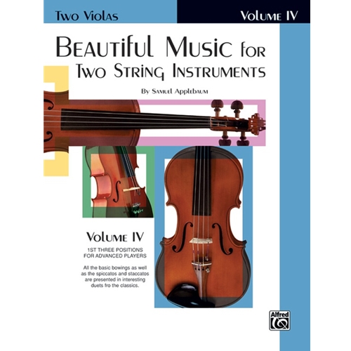 Beautiful Music for Two String Instruments, Book IV [2 Violas]