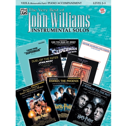 The Very Best of John Williams for Strings [Viola (with Piano Acc.)] Viola