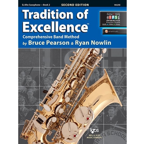 Tradition of Excellence Book 2 for Alto Saxophone