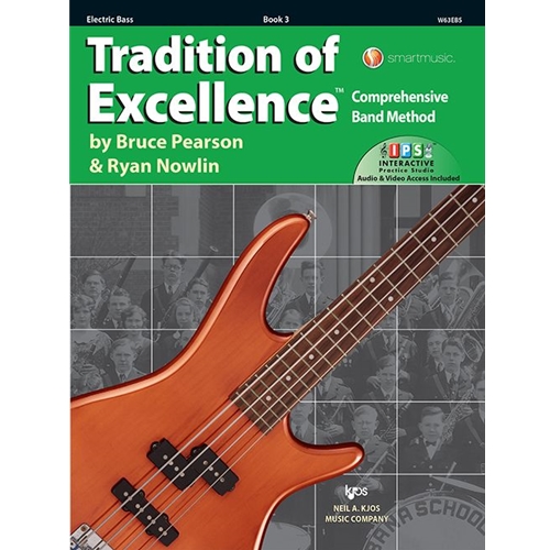 Tradition of Excellence Book 3 - Elelctric Bass