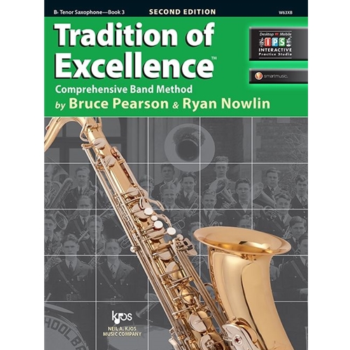 Tradition of Excellence Book 3 - Tenor Saxophone