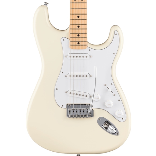 Fender Standard Stratocaster Electric Guitar, Olympic White