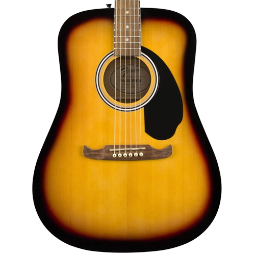 Fender FA-125 Dreadnought Acoustic Guitar, Walnut Fingerboard, Sunburst