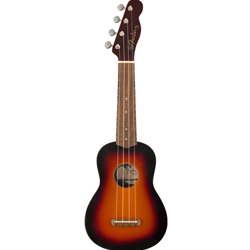 Fender 0971610503 Venice Soprano Ukulele - 2-color Sunburst