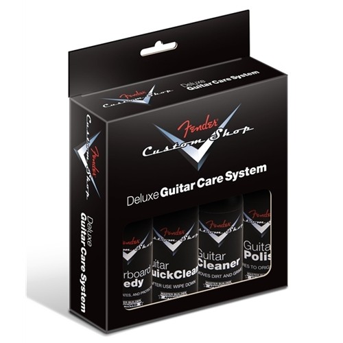 Fender 0990539000 Custom Shop Deluxe Guitar Care System, 4 Pack