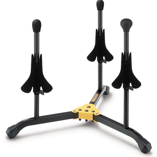 Beacock Music - Hercules DS513BB Dual Trumpet Stand with Bag