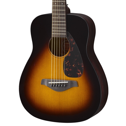 Yamaha JR2 3/4 Size Acoustic Guitar, Tobacco Sunburst Burst Small Scale