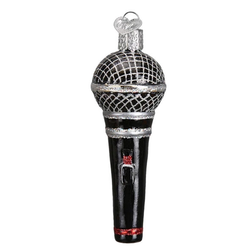 Old World OW36192 Microphone Ornament