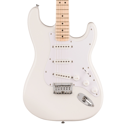 Squier Sonic Stratocaster HT Electric Guitar, Maple Fingerboard, Arctic White