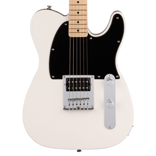 Squier Sonic Esquire H Electric Guitar, Maple Fingerboard, Arctic White