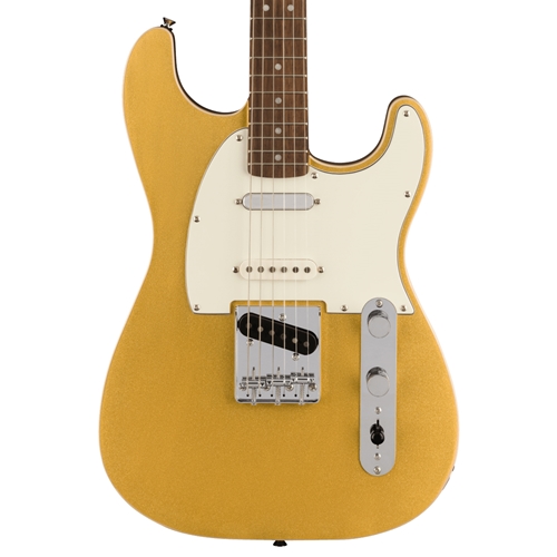 Squier Paranormal Custom Nashville Stratocaster Electric Guitar, Laurel Fingerboard, Aztec Gold