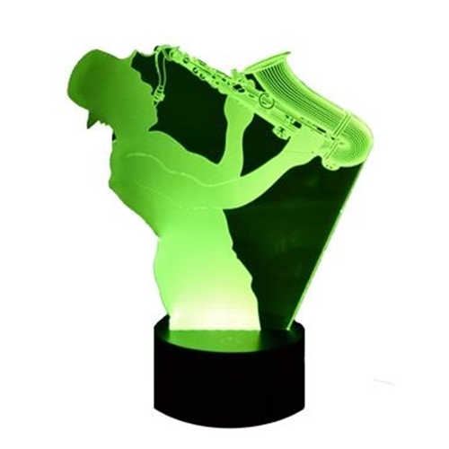 Aim AIM5399 Sax Player 3D LED lamp