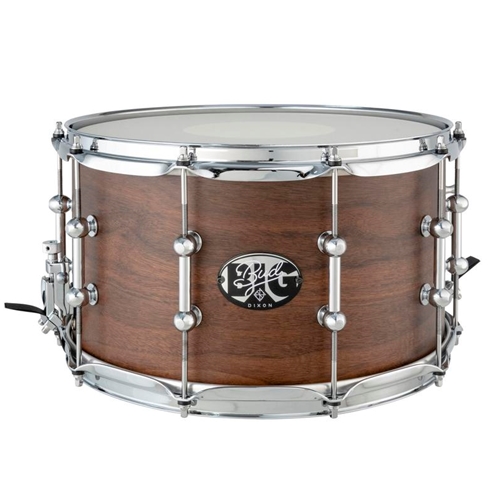 Dixon PDSAN814GBU Artisan 8x14 Bissonette Walnut Big Bud Snare Drum