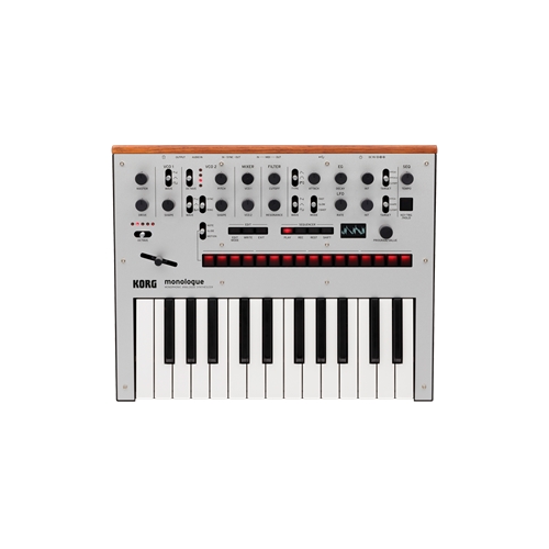 Korg MONOLOGUESV Monologue Analog Synthesizer, SIlver