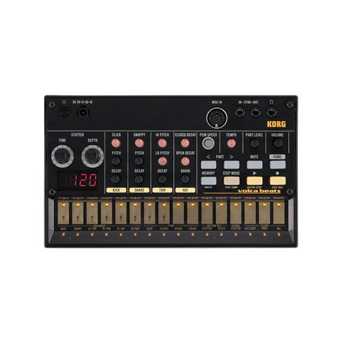 Korg VOLCABEATS Volca Beats Analog Drum Machine