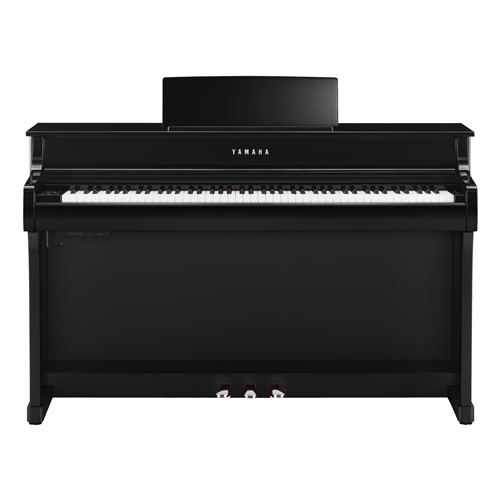 Yamaha CLP835PE Polished Ebony Clavinova Console Digital Piano With Bench