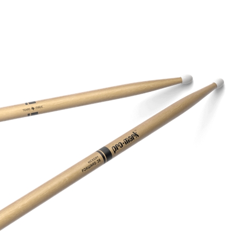 Pro Mark TX2BN Classic Forward 2B Hickory Drumstick, Oval Nylon Tip