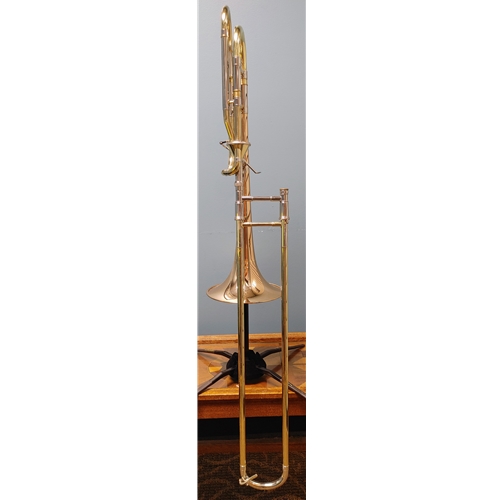 Used Getzen 3047AFR Custom Tenor Trombone with F Attachment