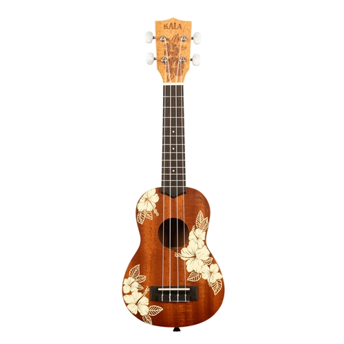 Kala KA-HIBISCUS-S Hibiscus Mahogany Soprano Ukulele