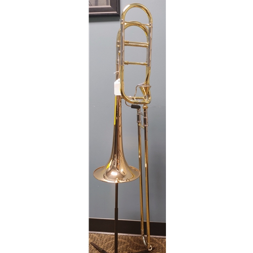 Used Getzen 3047AFR Custom Series Trombone with Rosebrass Bell