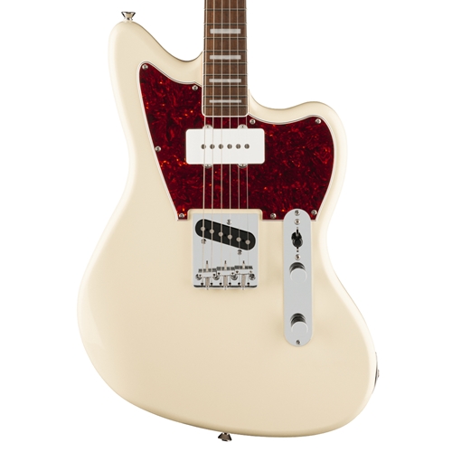 Squier Limited Edition Paranormal Offset Telecaster SJ Electric Guitar, Olympic White