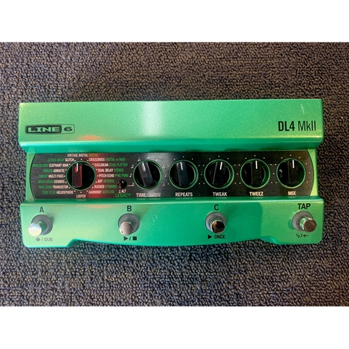 Used Line 6 DL4 MKII Delay Modeler Pedal