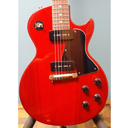 Used Gibson Les Paul Special Electric Guitar, Vintage Cherry