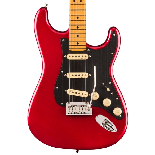 Fender American Ultra II Stratocaster Electric Guitar, Sinister Red