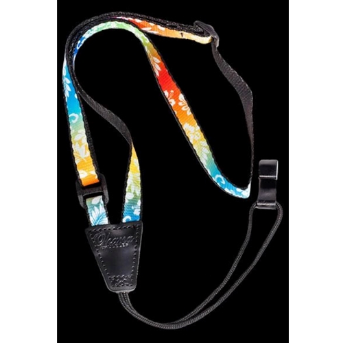 OHANA USS-04MU Multi-Color Thin Hook Style Ukulele Strap